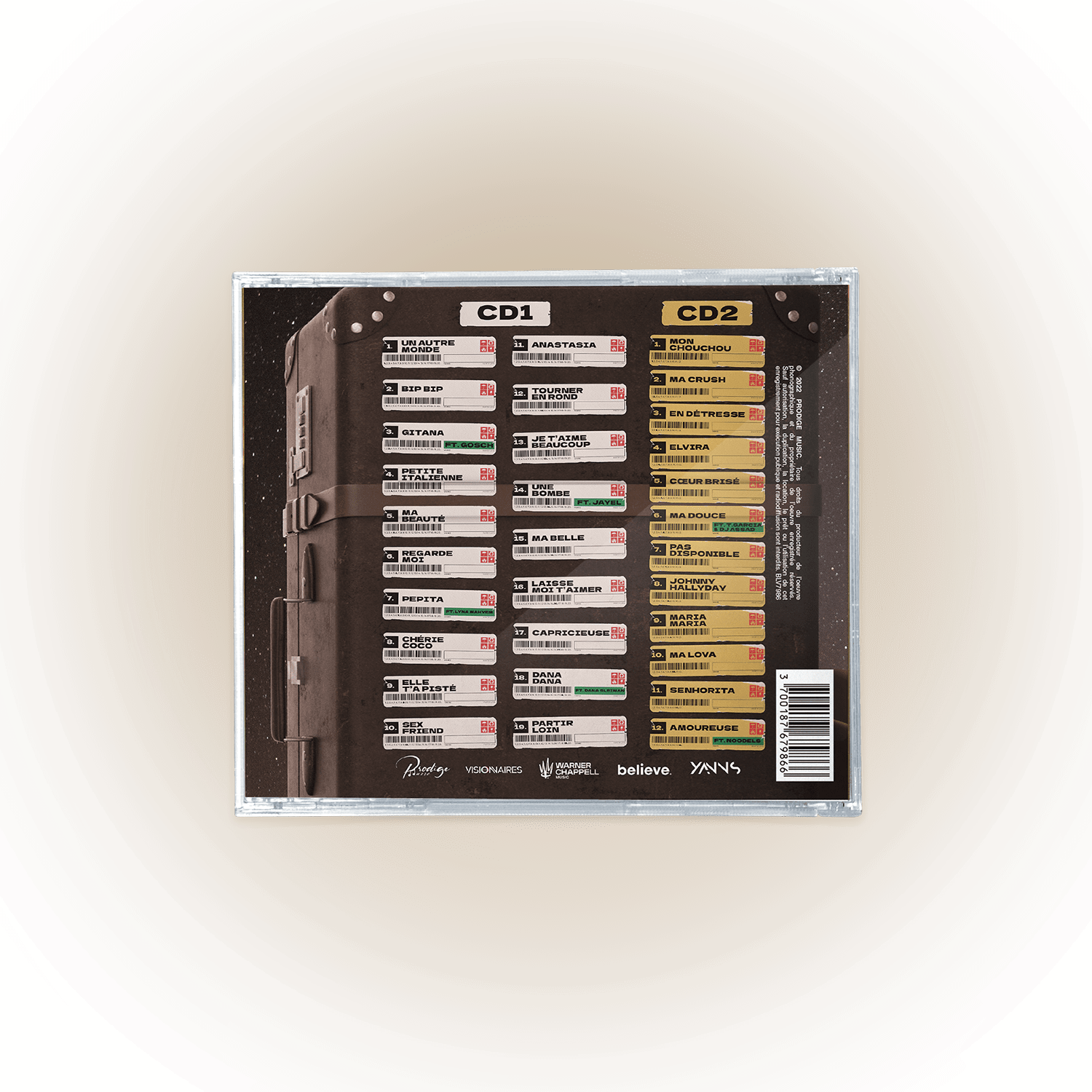 PAYS DES MERVEILLES (CD) + T-SHIRT CLIC CLIC PAN PAN ALBUM CD + T-SHIRT CLIC  CLIC PAN PAN - 29,90 € Yanns Shop
